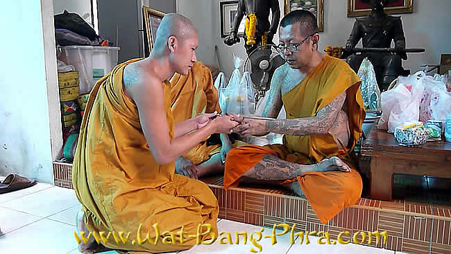 Sak Yant Tattoo needle blessed by monk