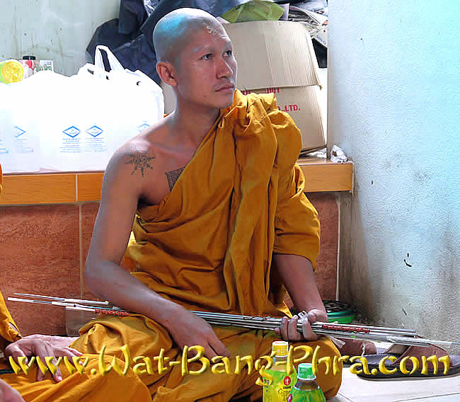 Sak Yant temple monk