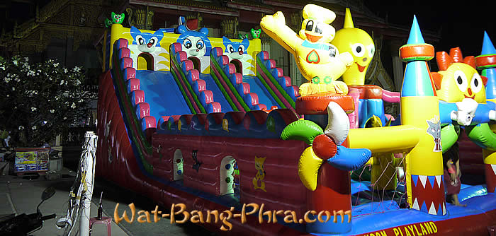 Playground in Wat Bang Phra